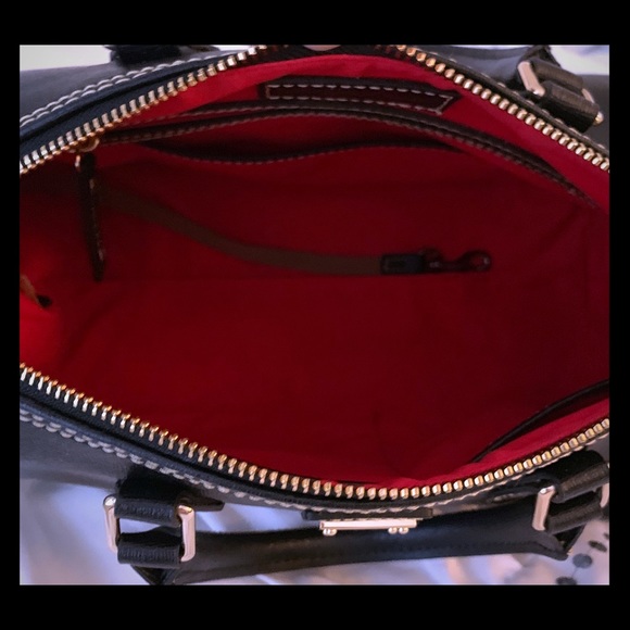 Dooney and Bourke Side Pocket Satchel - Picture 3 of 8